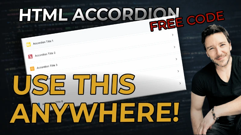 HTML Accordion